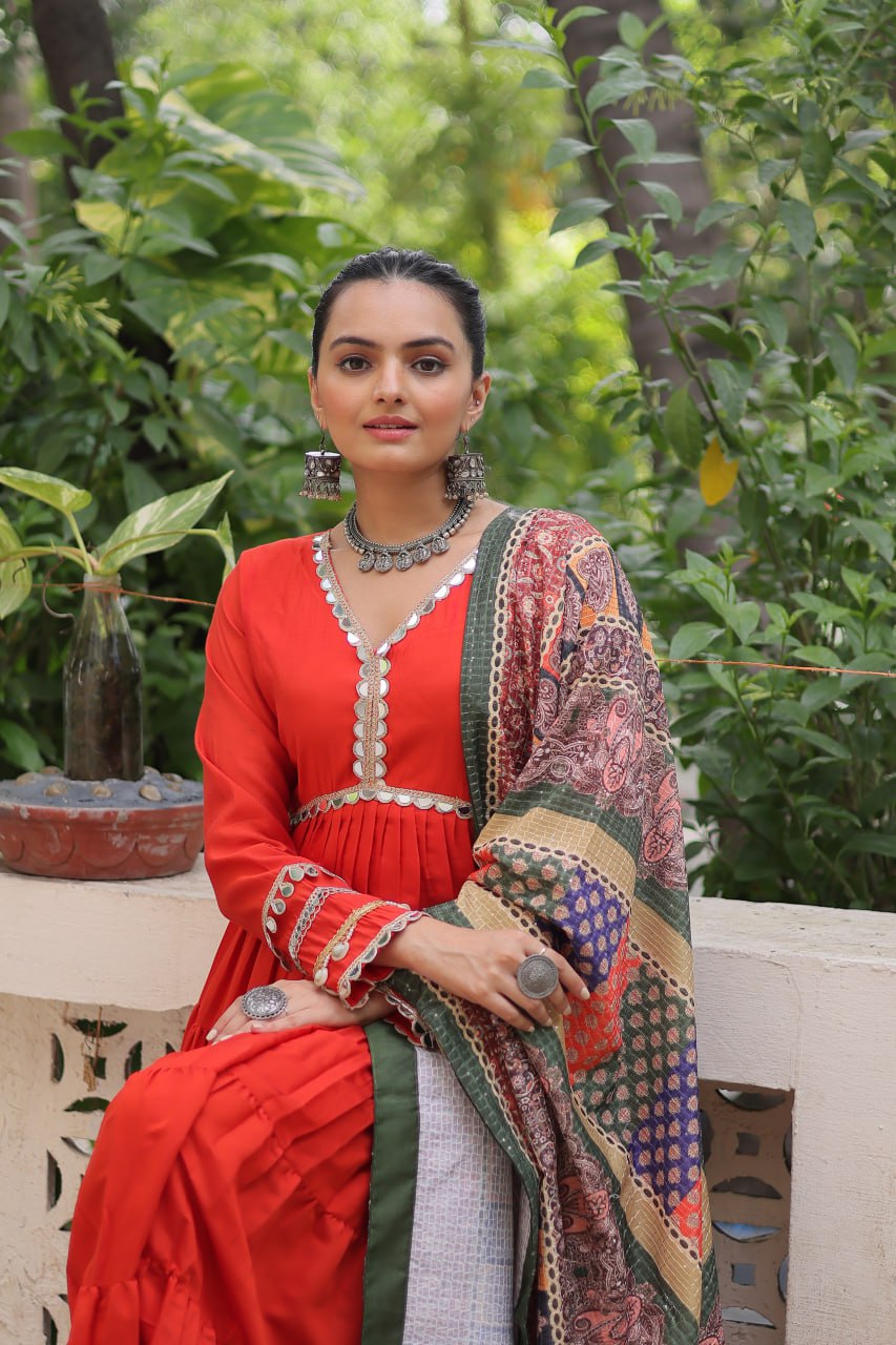 GOWN WITH DUPATTA