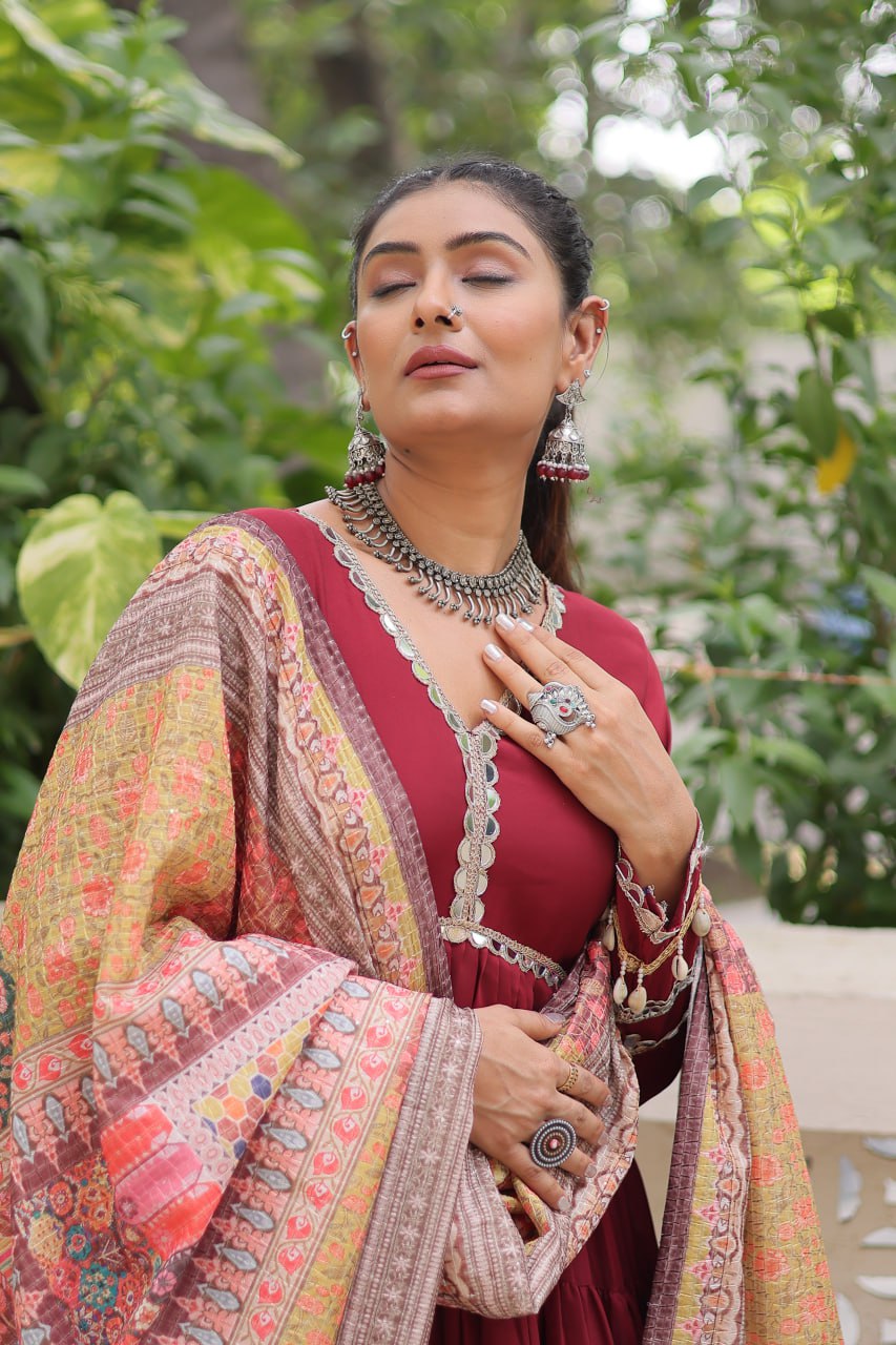 GOWN WITH DUPATTA