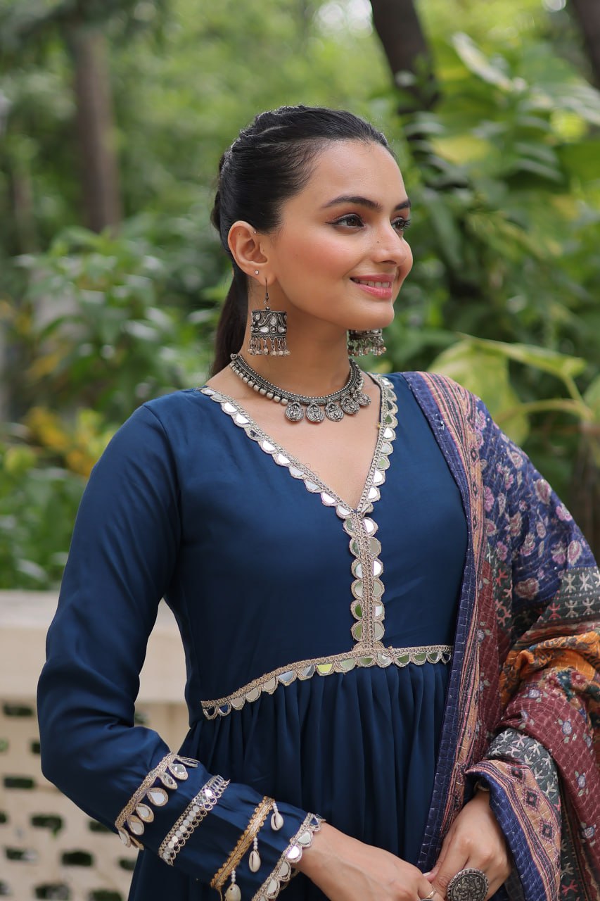 GOWN WITH DUPATTA