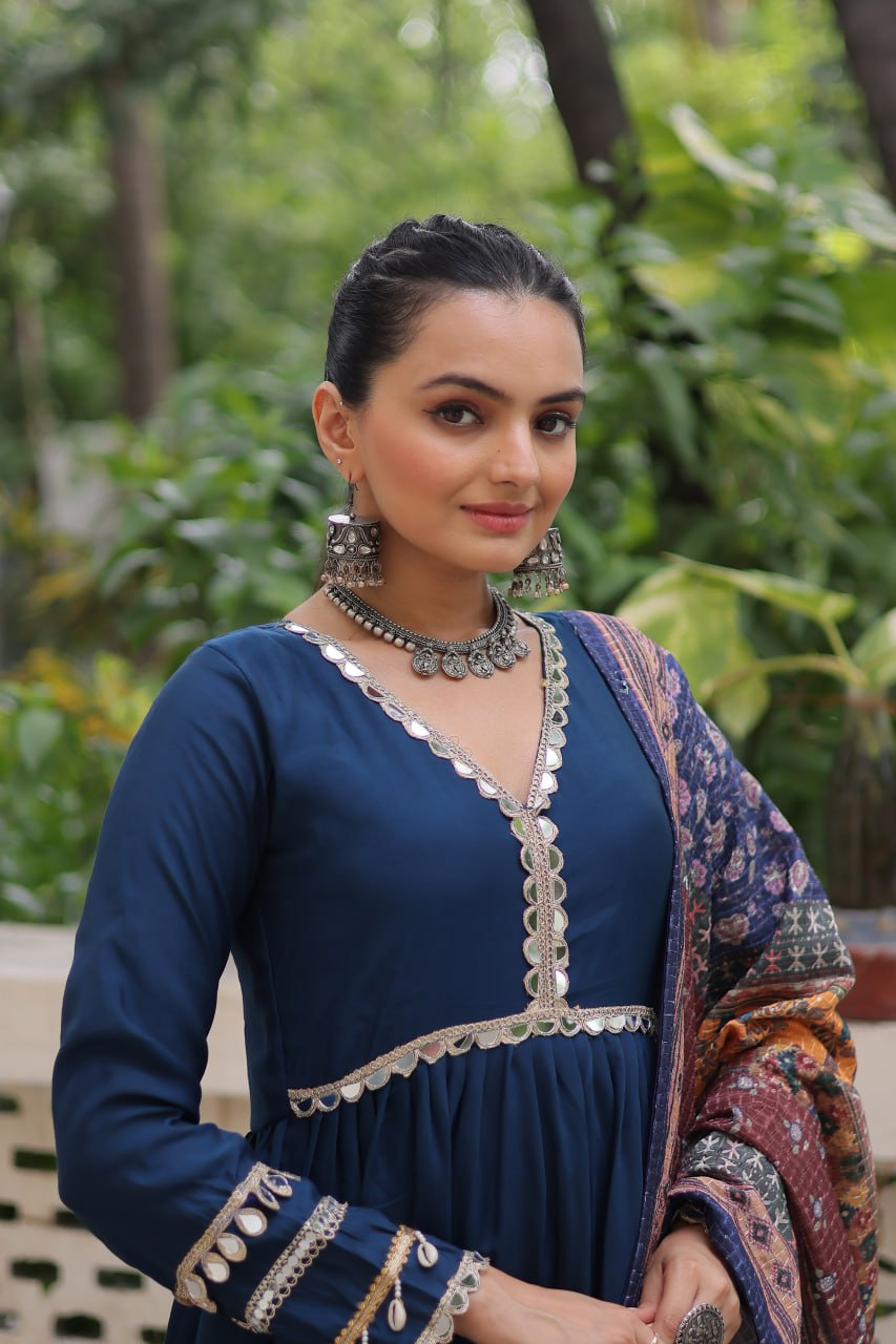 GOWN WITH DUPATTA