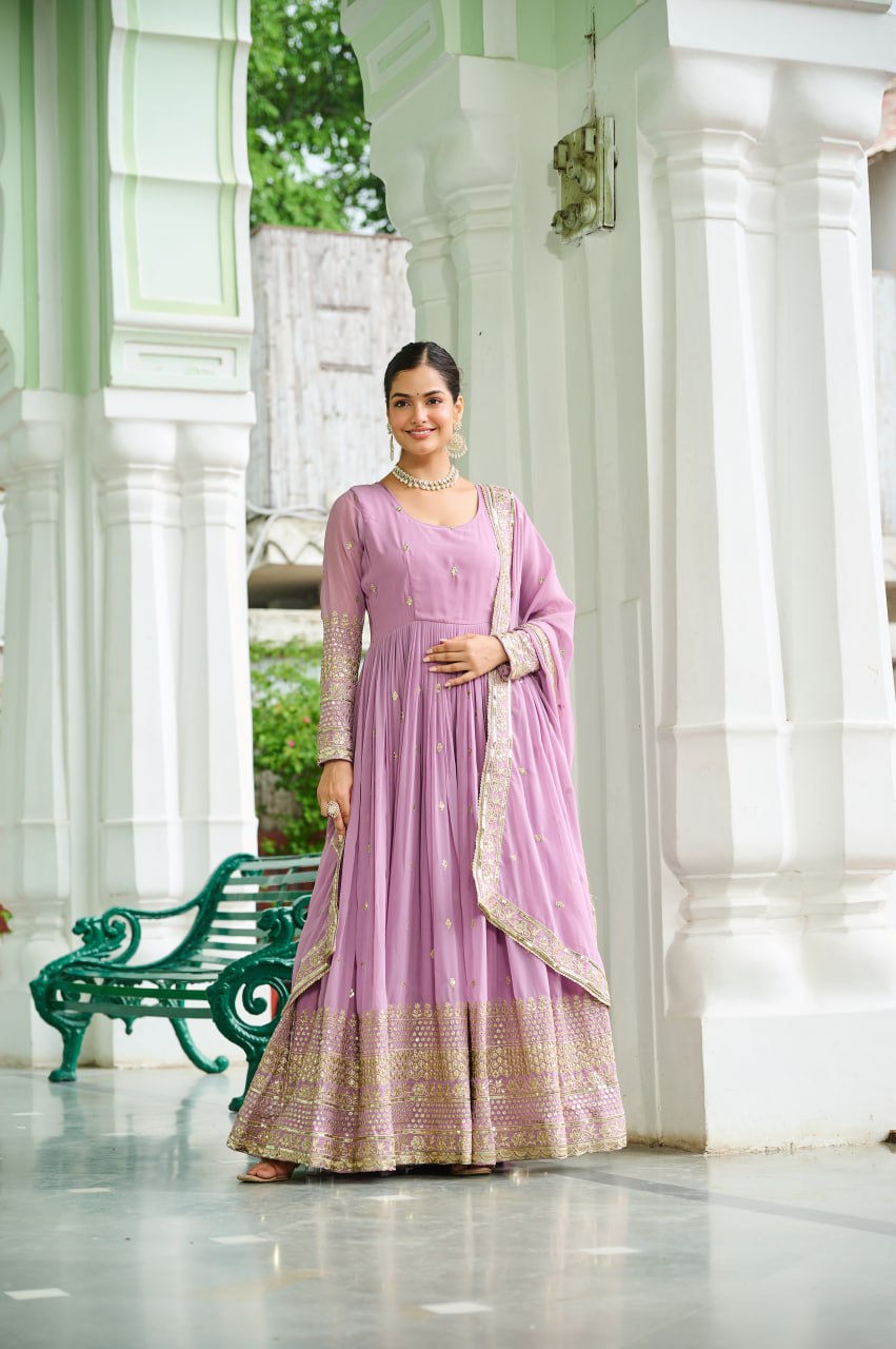 GOWN WITH DUPATTA